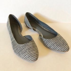 D’orsay Flats denim